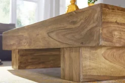 Couchtisch 120 x 45 cm Akazie