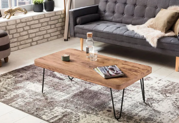 Couchtisch 115 x 60 cm Akazie