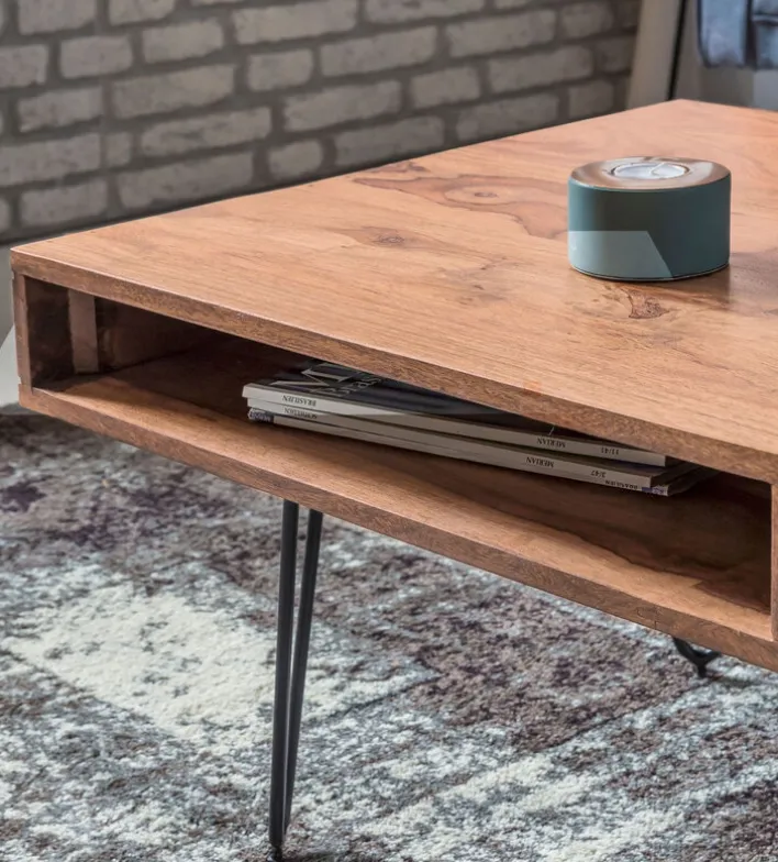 Couchtisch 120 x 60 cm Akazie