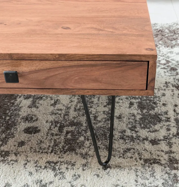 Couchtisch 120 x 60 cm Akazie