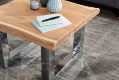 Couchtisch 60 x 58 cm braun