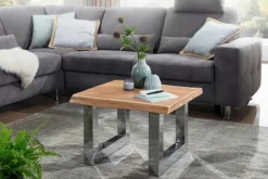 Couchtisch 60 x 58 cm braun