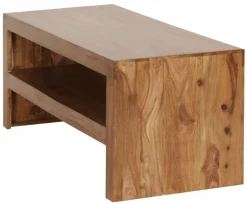 Couchtisch 110 x 45 cm braun