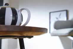 Couchtisch 122 x 63 cm braun/ schwarz