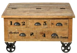 Couchtisch 90 x 47 cm Mangoholz massiv