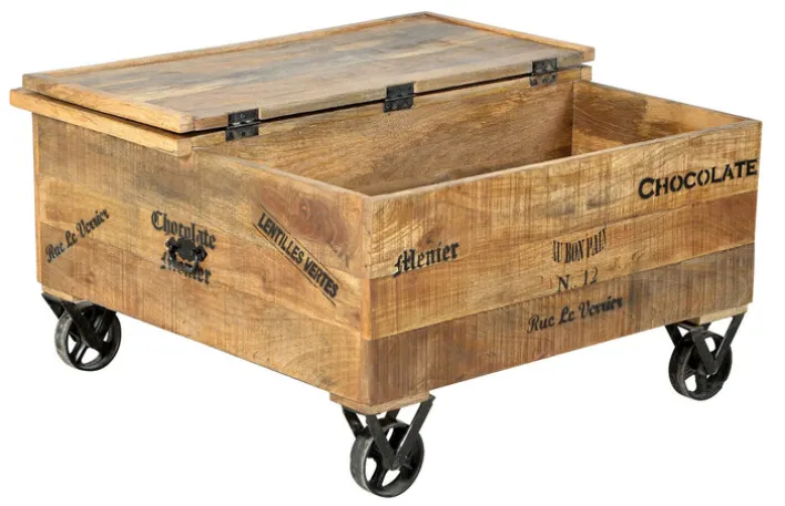 Couchtisch 90 x 47 cm Mangoholz massiv