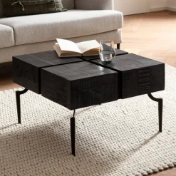 Couchtisch 60 x 60 cm Schwarz