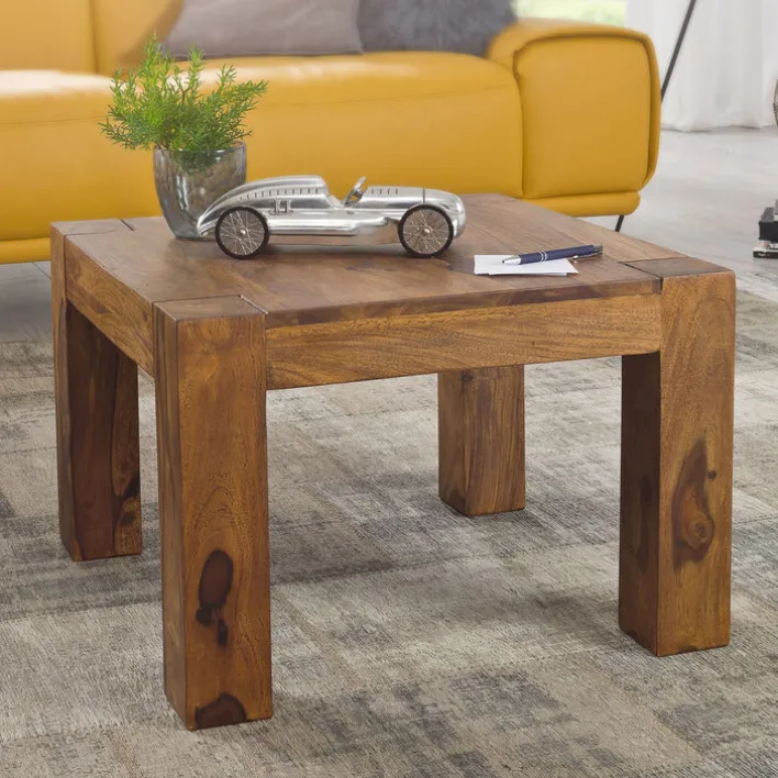 Couchtisch 60 x 60 cm Sheesham