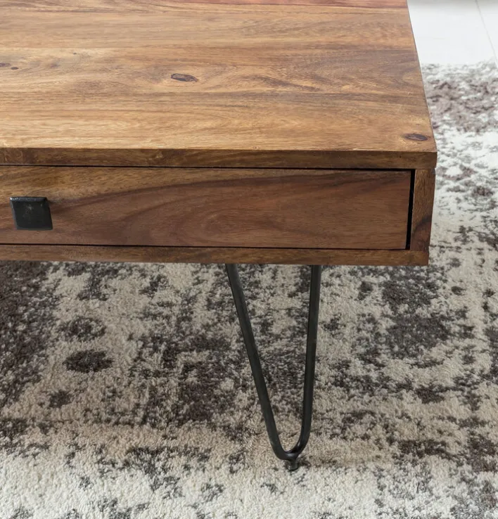 Couchtisch 120 x 60 cm Sheesham