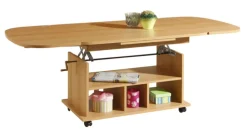 Couchtisch BABSI III 107-157 x 67 cm Buche