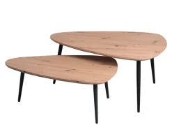 Couchtisch BERTHA 2-teilig