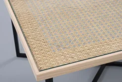 Couchtisch BRODY Wiener Geflecht