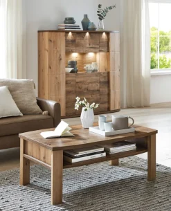 Couchtisch CABANA Type 71 110x65 cm Eiche Ribbeck Cognac-Optik/Eiche Artisan-Optik