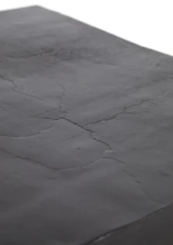 Couchtisch CALLUM 62x62 cm bronzefarben antik