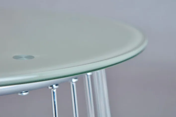 Couchtisch ELIAS 50x50 cm Metall Cappuccino