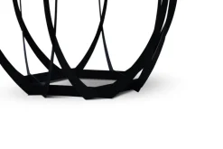 Couchtisch MARIE 80x80 cm schwarz/grau