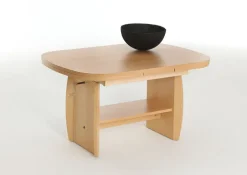 Couchtisch MICHAEL III 90-142 x 68 cm Buche Dekor