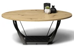 Couchtisch Mona 100x60 cm Artisan Eiche Dekor/schwarz