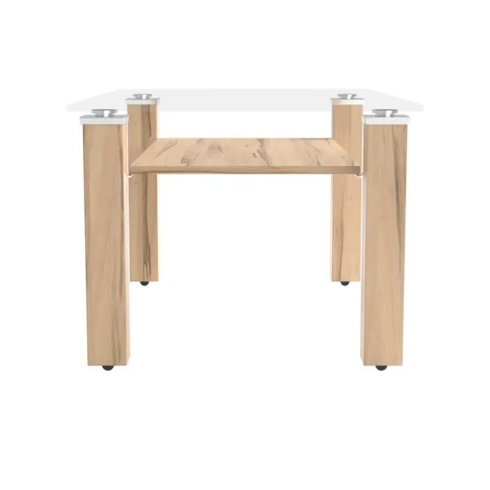 Couchtisch NEW YORK 90 x 43,5 x 60 cm Kernbuche braun