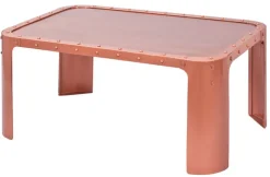 Couchtisch NIKLAS 110 x 45 cm Metall Kupferfarbig