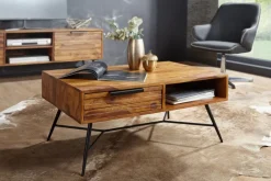 Couchtisch NISHAN 87 x 55 cm braun