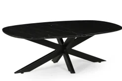 Couchtisch NOAH 120x70 cm Marmor Schwarz