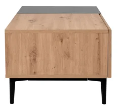 Couchtisch NOLA 100 x 55 cm Artisan Oak/schwarz