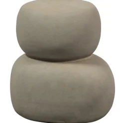 Couchtisch ODA 41 x 35 cm Betonoptik grau-grün