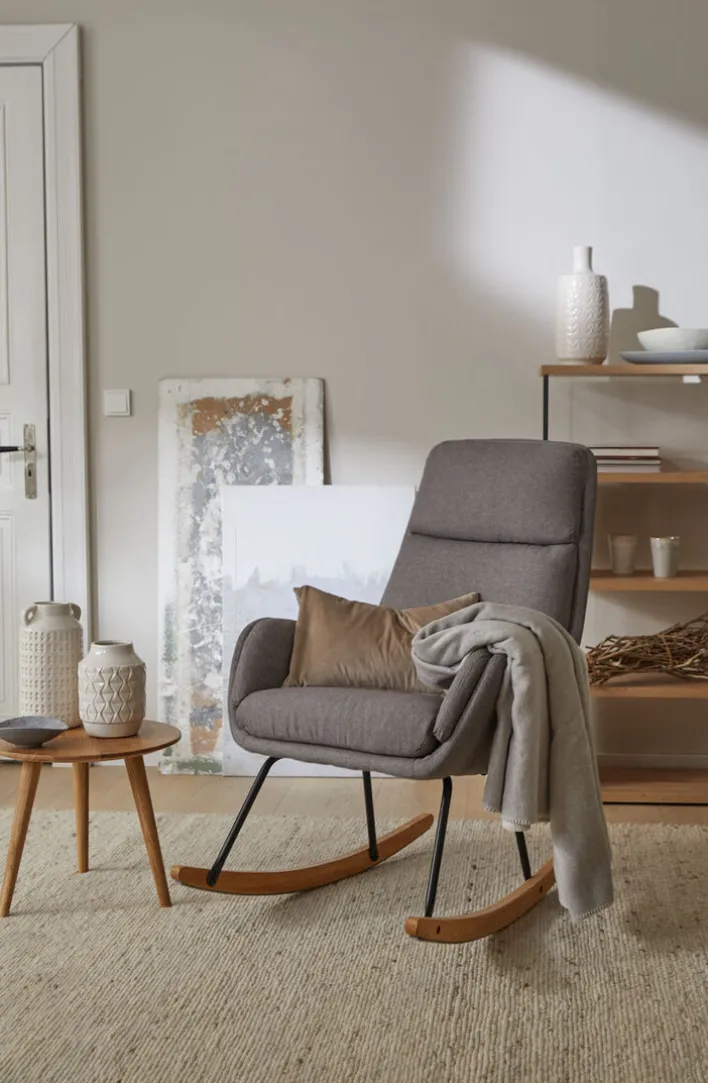 Couchtisch rund KILIAN 45 cm Wildeiche massiv