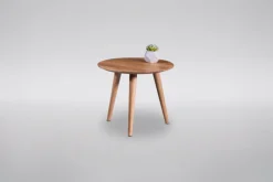 Couchtisch rund KILIAN 45 cm Wildeiche massiv