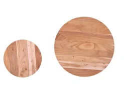 Couchtisch Set PIANO 2-teilig braun