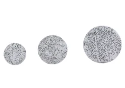 Couchtisch Set TEATIME 3-tlg. schwarz/silber