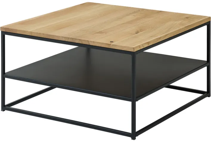 Couchtisch TILDA 75x75 cm Eiche massiv