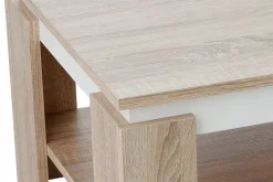 Couchtisch TIM II 90 x 60 cm Sonoma Eiche /weiß