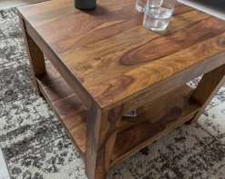 Couchtisch 60x60x45 cm braun