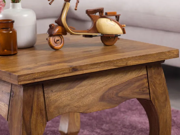 Couchtisch 60x60x40 cm braun