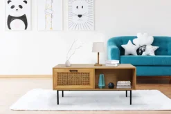 Couchtish 110 x 59 cm braun