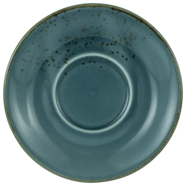 CreaTable Cappuccino-Untertasse NATURE COLLECTION 15 cm Dark Denim