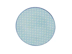 CreaTable Dessertteller MEDITERRAN 4er Set 21 cm blau