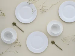CreaTable Kaffeeservice FLEUR ROYAL 18-teilig creme weiß