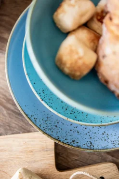 CreaTable Kombiservice NATURE COLLECTION AQUA 16-teilig blau