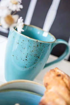 CreaTable Kombiservice NATURE COLLECTION AQUA 16-teilig blau