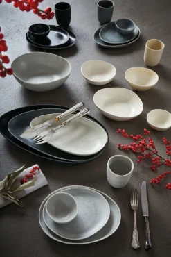 CreaTable Krug PIETRA 1250 ml Keramik graphitgrau