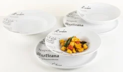 CreaTable Pastabowl GUSTOSO 26 cm Porzellan weiß