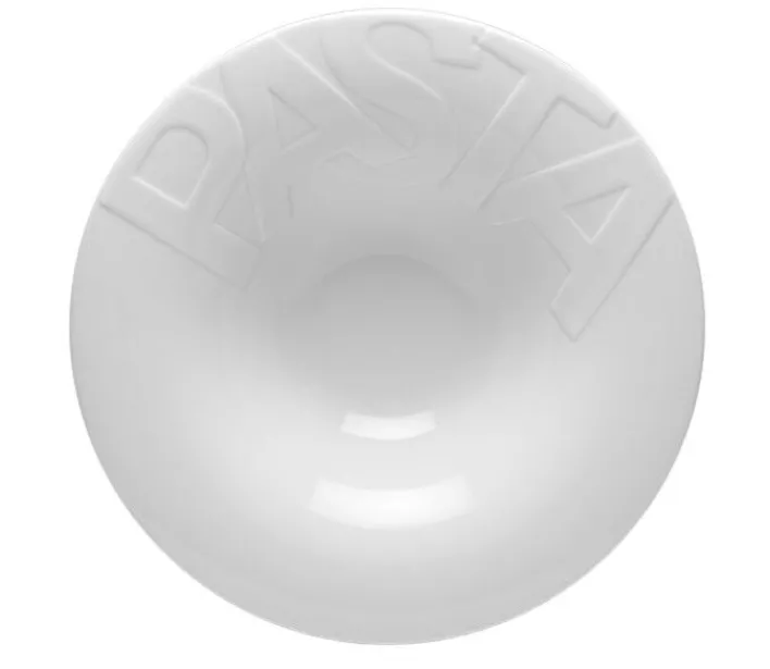 CreaTable Pastateller GOURMET 27 cm weiß