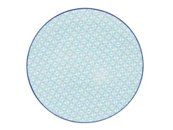 CreaTable Speiseteller MEDITERRAN 4er Set 27 cm blau