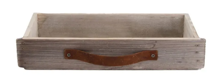 Deko Schublade 28 x 12 cm Holz
