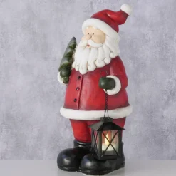 Deko Weihnachtsmann FIGUR GUSTY Eisen 20 x 17 x 39,5 cm