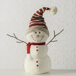 Deko-Figur Weihnachten Schneemann NOELLY 103 cm