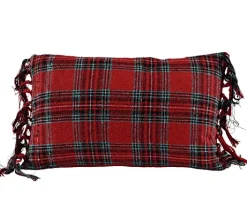 Deko-Kissen 50x30cm rot